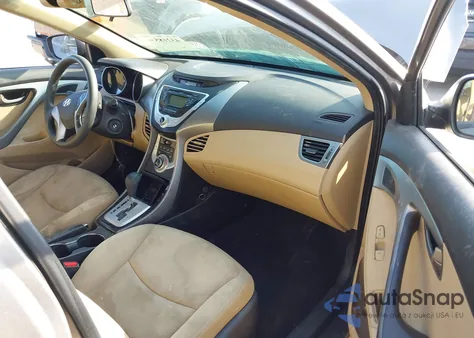 2012 Hyundai Elantra Gls z USA, uszkodzony, nr VIN 5NPDH4AEXCH104708